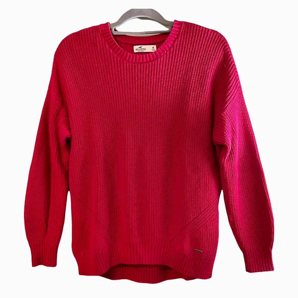 ❤️Hollister Co Womens Red Sweater Size Medium